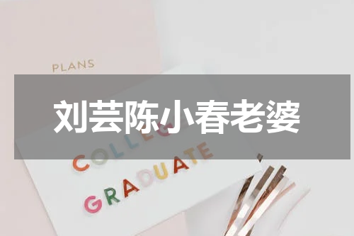 刘芸陈小春老婆