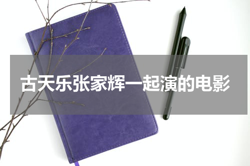 古天乐张家辉一起演的电影