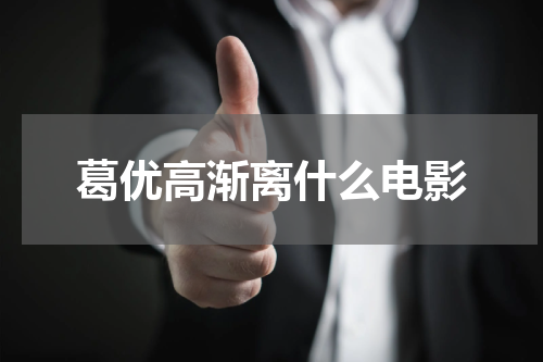 葛优高渐离什么电影