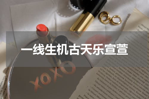 一线生机古天乐宣萱
