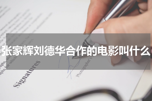 张家辉刘德华合作的电影叫什么