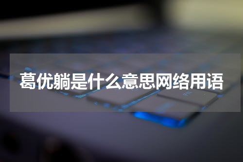葛优躺是什么意思网络用语