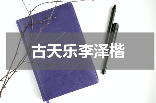 古天乐李泽楷