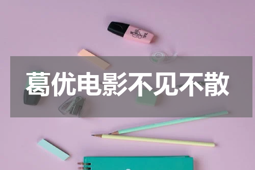 葛优电影不见不散
