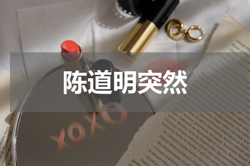 陈道明突然