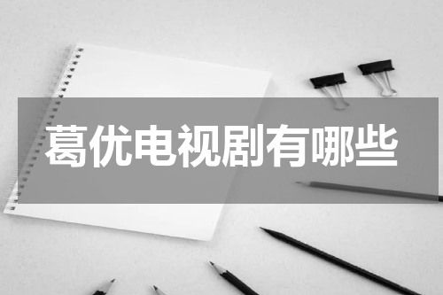 葛优电视剧有哪些