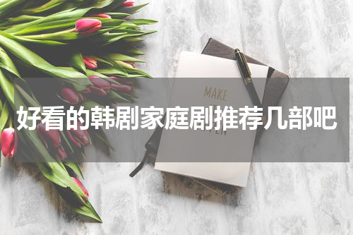 好看的韩剧家庭剧推荐几部吧