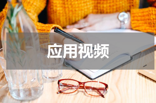 应用视频