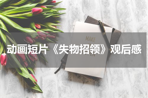 动画短片《失物招领》观后感