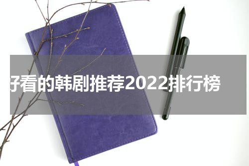 好看的韩剧推荐2022排行榜