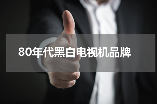 80年代黑白电视机品牌