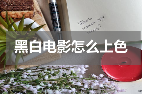 黑白电影怎么上色