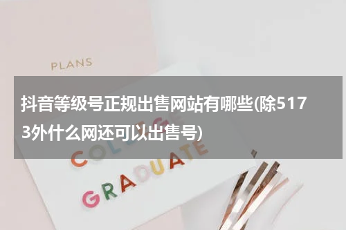 抖音等级号正规出售网站有哪些(除5173外什么网还可以出售号)