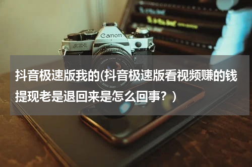 抖音极速版我的(抖音极速版看视频赚的钱提现老是退回来是怎么回事？)
