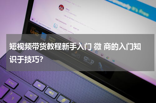短视频带货教程新手入门 微 商的入门知识于技巧？