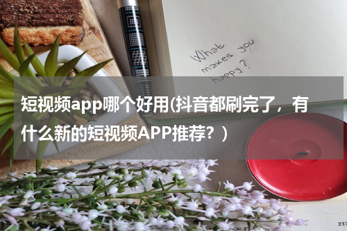短视频app哪个好用(抖音都刷完了，有什么新的短视频APP推荐？)