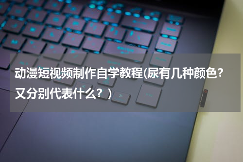 动漫短视频制作自学教程(尿有几种颜色？又分别代表什么？)