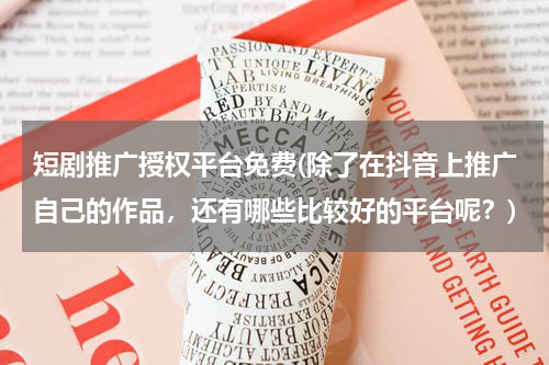 短剧推广授权平台免费(除了在抖音上推广自己的作品，还有哪些比较好的平台呢？)