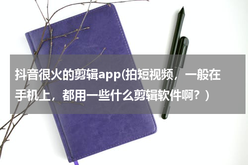 抖音很火的剪辑app(拍短视频，一般在手机上，都用一些什么剪辑软件啊？)
