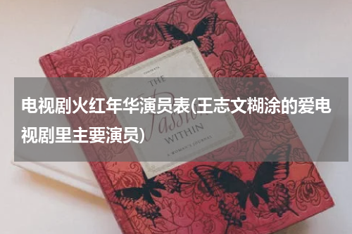 电视剧火红年华演员表(王志文糊涂的爱电视剧里主要演员)